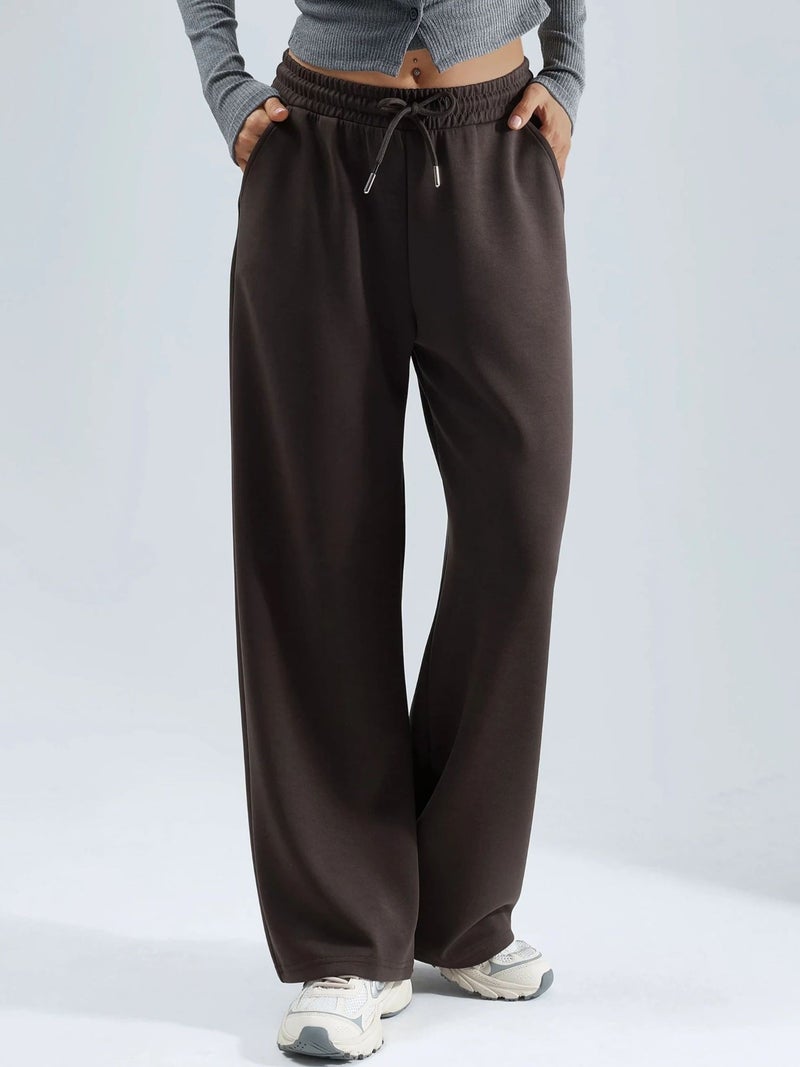 BUSEM Mid Waist Wide Leg Modal Pants - Image 1